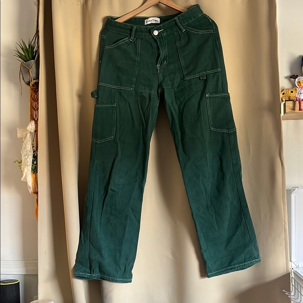 Green Cargo Pants